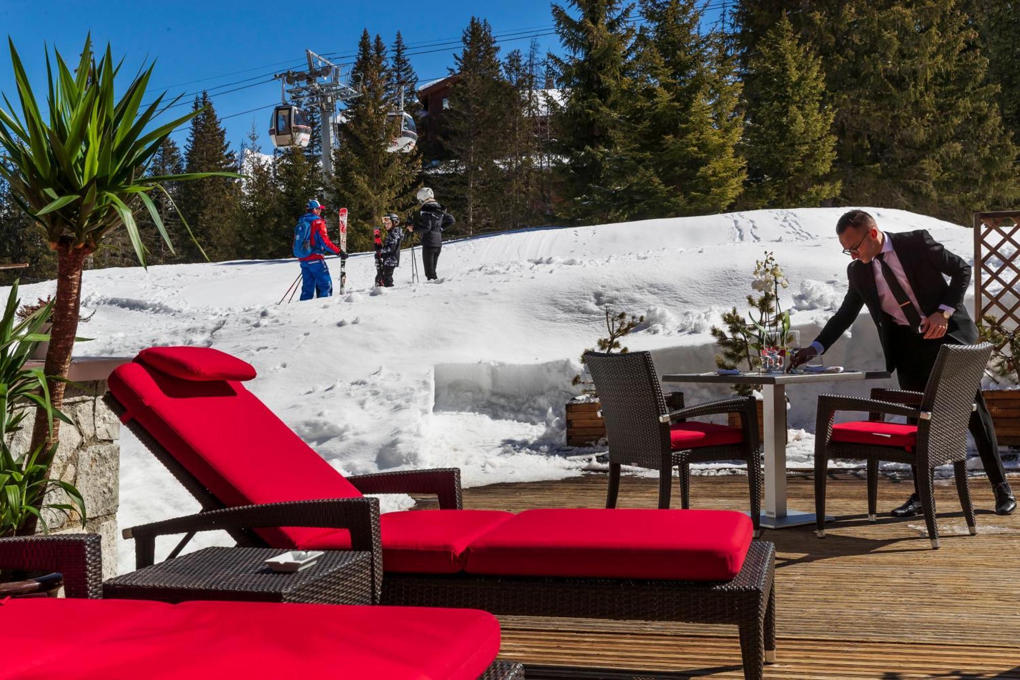 Hotel Le Palace Des Neiges Courchevel Dış mekan fotoğraf